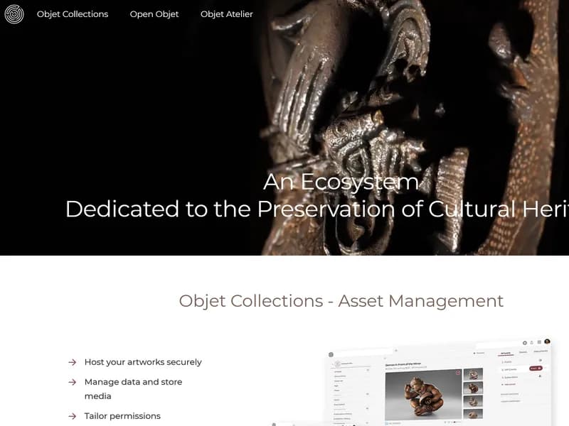 Objet.art screenshot